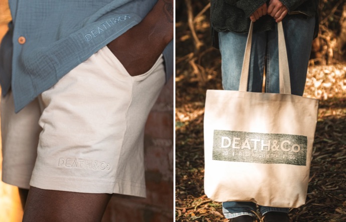 Death & Co. market tote bag