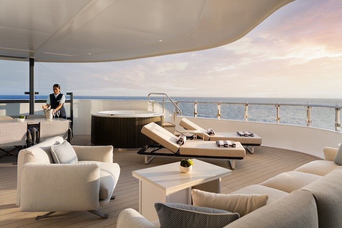 deck on ilma, The Ritz-Carlton Yacht