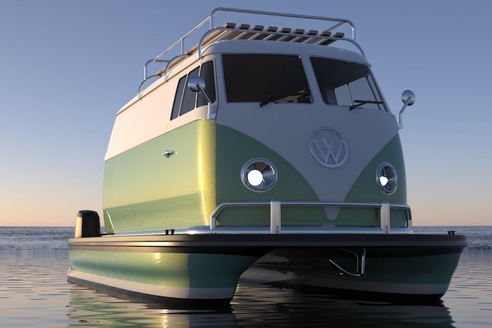 Floating Motors VW bus