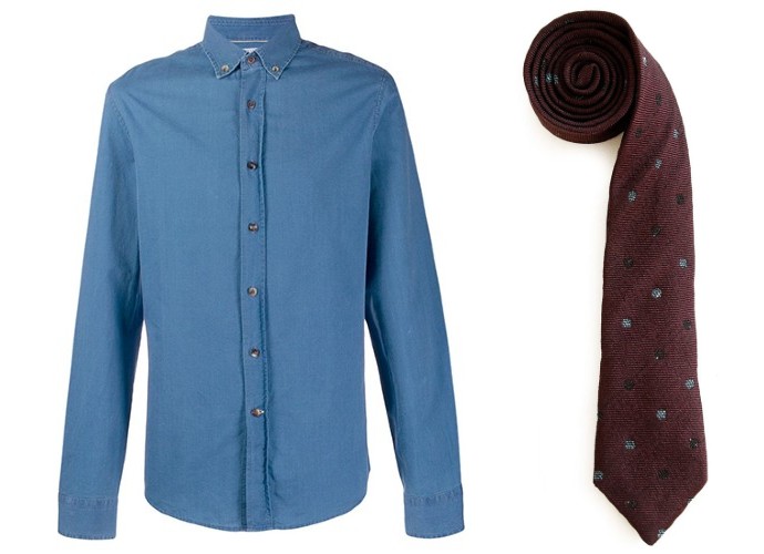 Brunello Cuccinelli shirt with Alexander Olch tie