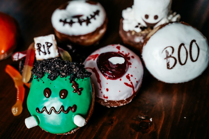 Halloween Doughnuts