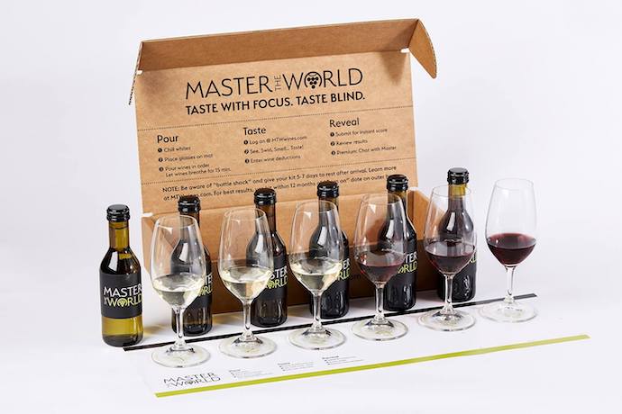 Master the World wine tasting kit