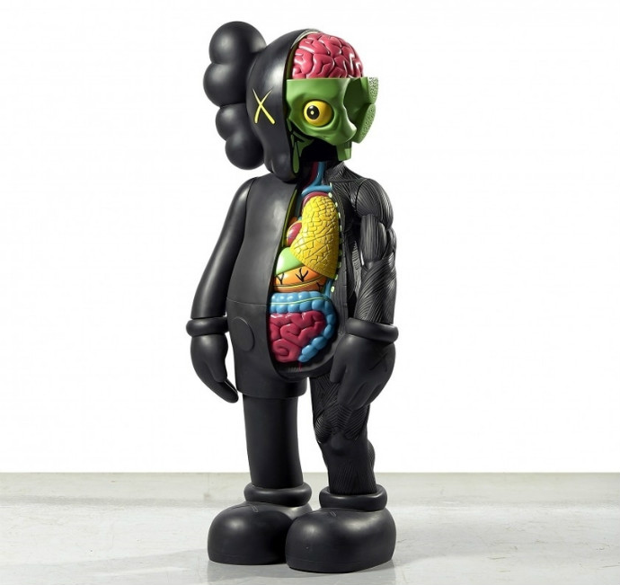 Four Foot Dissected Companion by Kaws