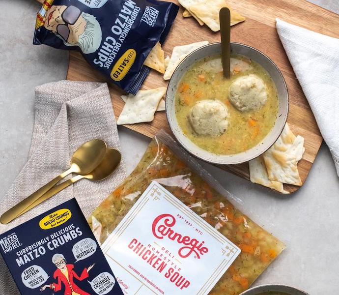 carnegie deli matzo ball soup kit