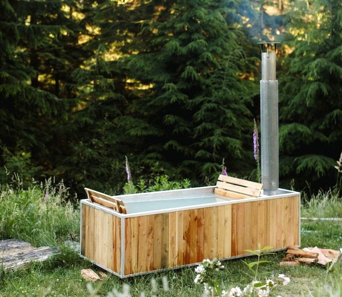 goodland wood burning hot tub