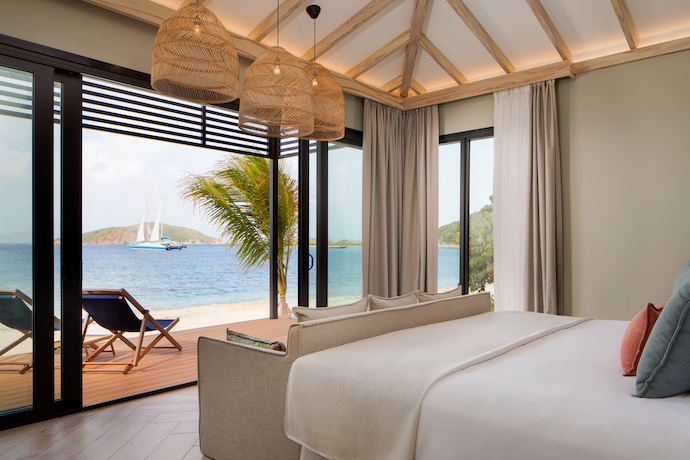 guest room at Peter Island Resort