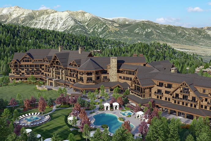 Montage Big Sky resort in montana