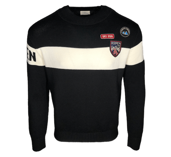 aspenx patch sweater