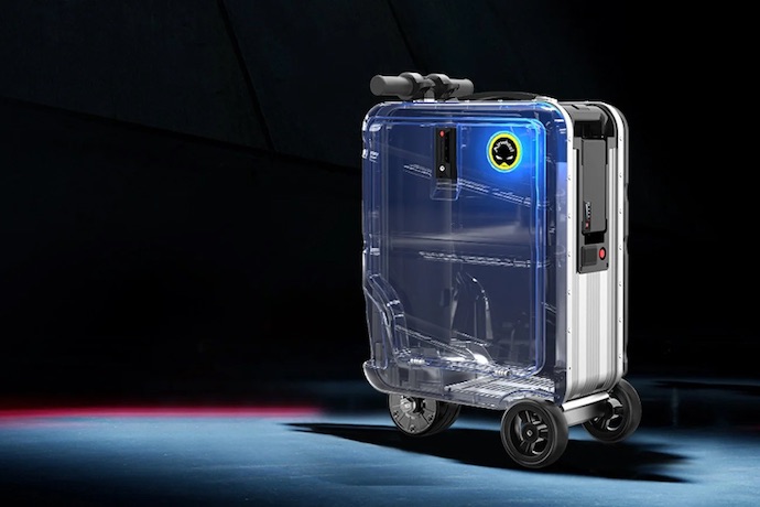 Airwheel suitcase you can ride