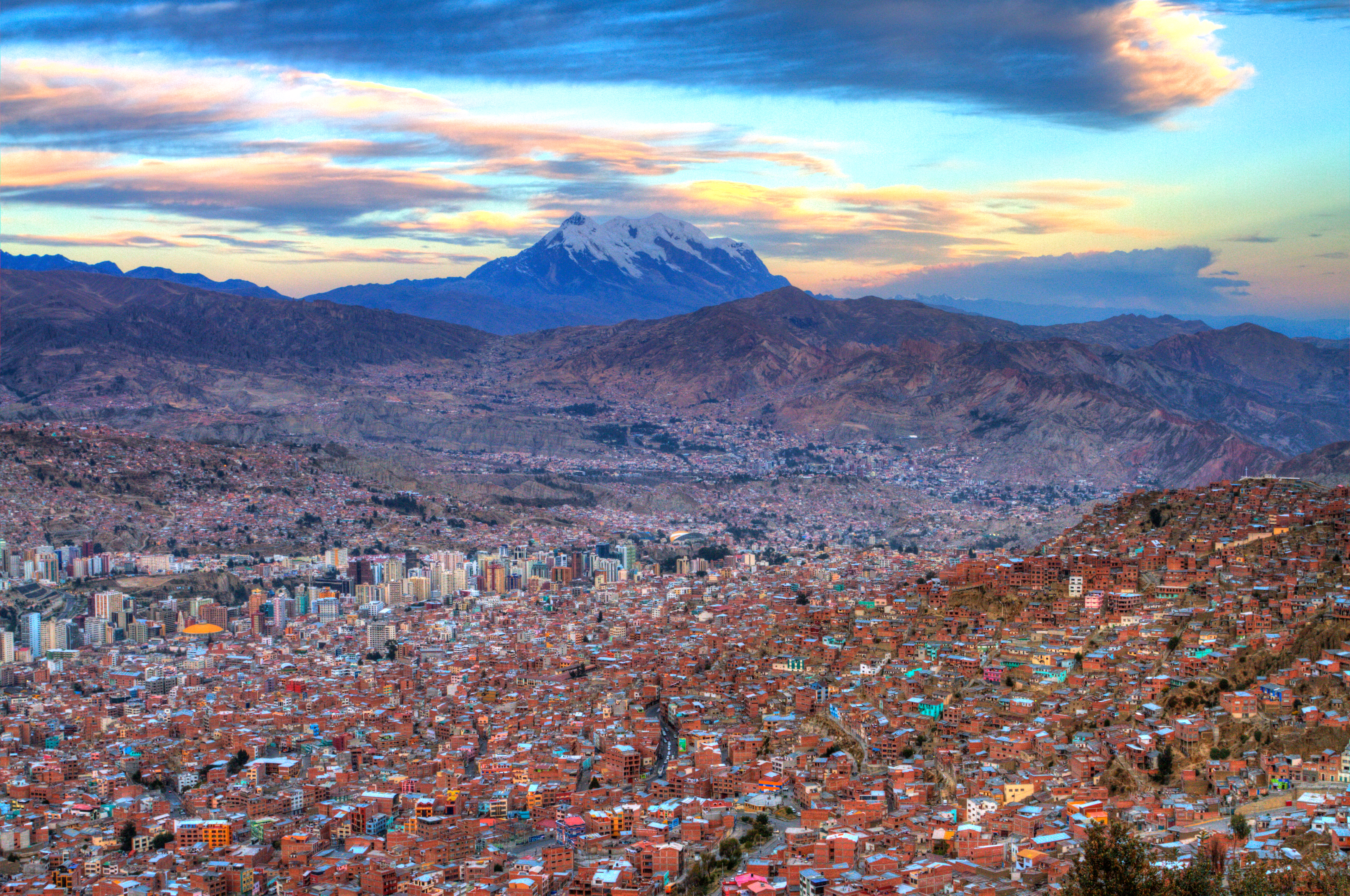 La Paz Bolivia Capital Mountain Skyline Expat La Paz Bolivia Capital Mountain Skyline Expat
