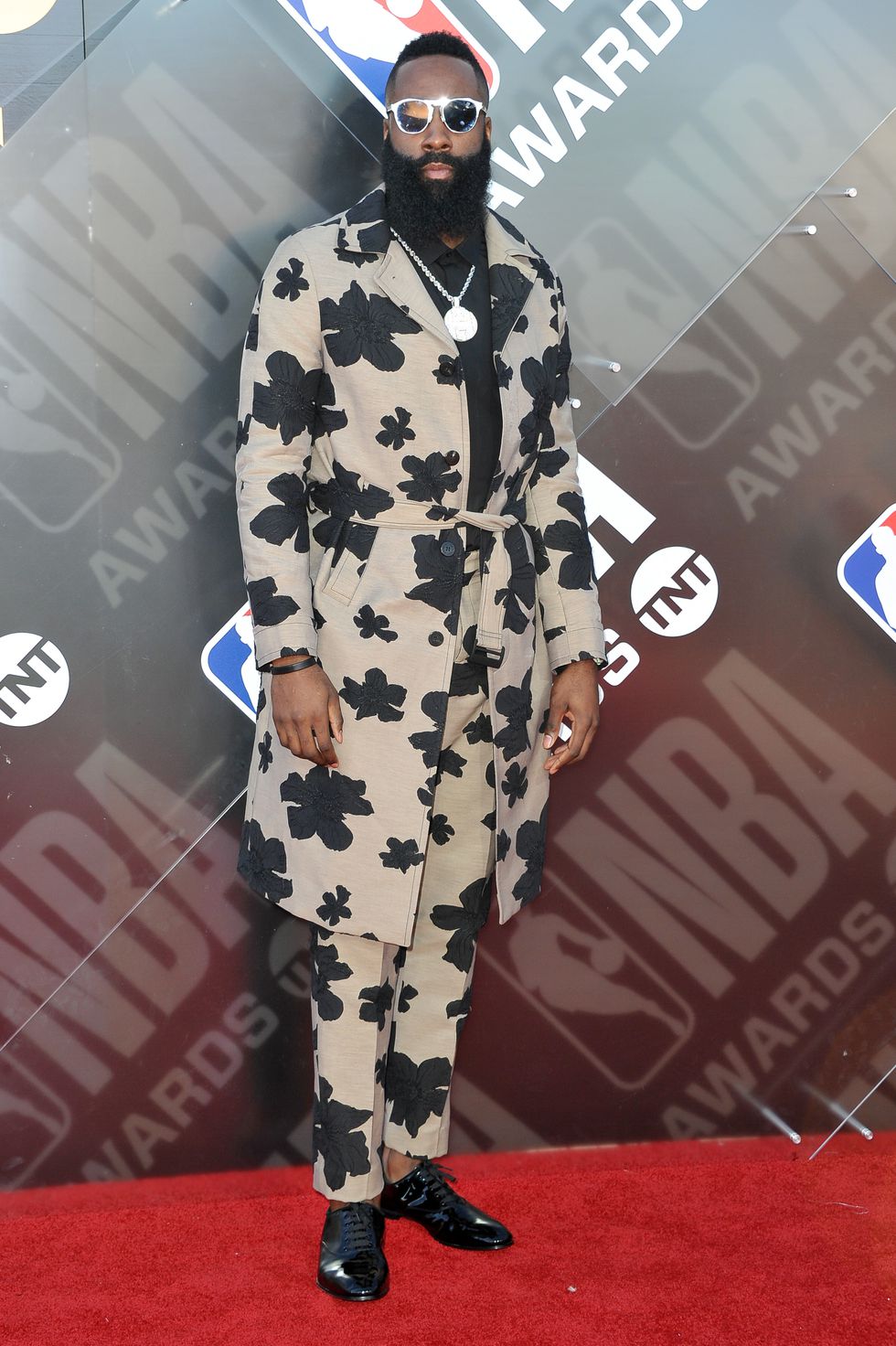 And Our 2018 NBA Awards Style Awards Go to  JaVale McGee's Pants and  Whatever Crazy Thing James Harden Was Wearing