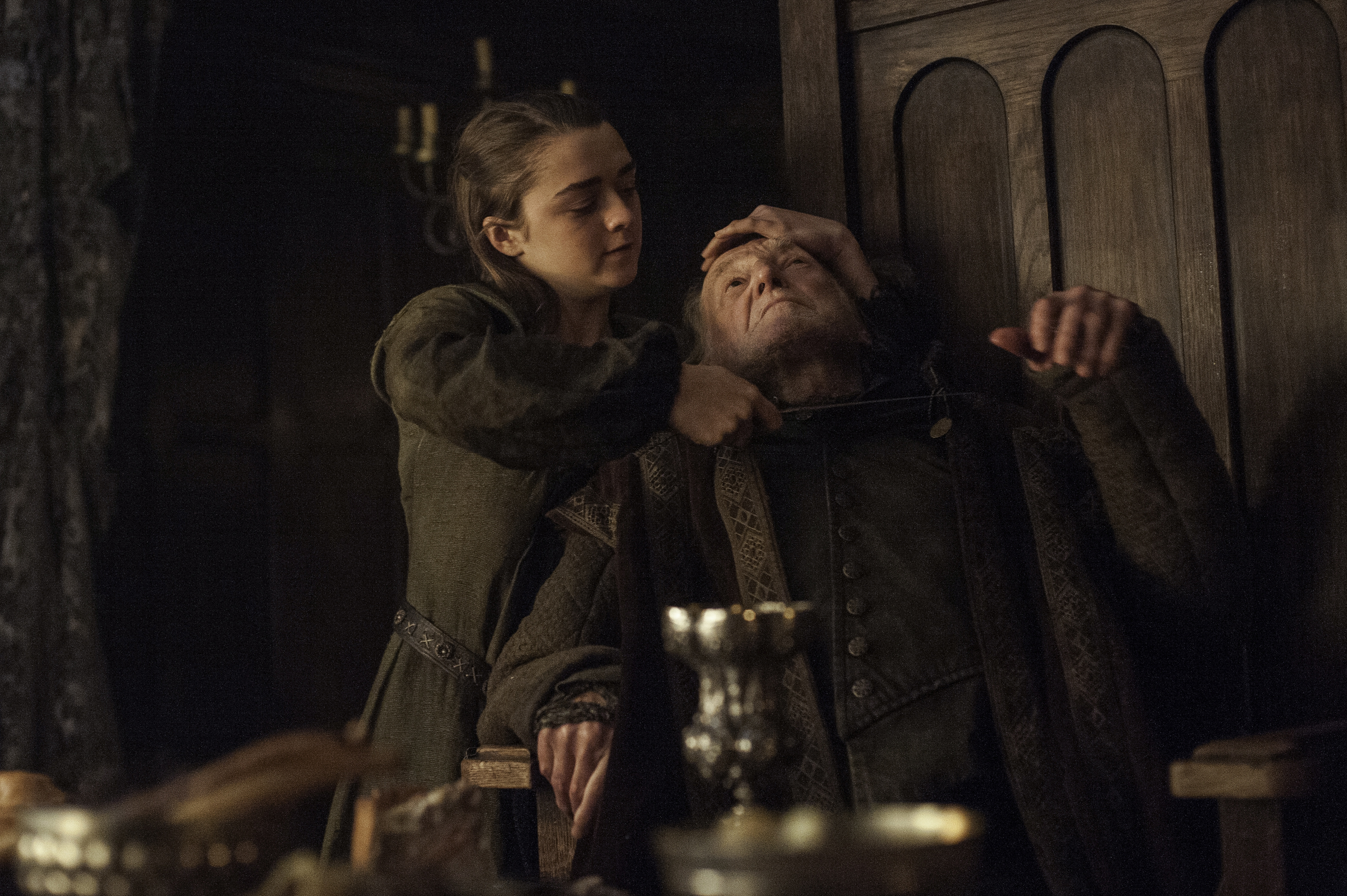 Game of Thrones Arya Killing Walder Frey