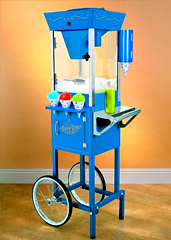 Just Add Booze | A Giant, Retro Snow Cone Machine