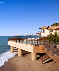 A Japanese-Californian Oasis Over Carbon Beach From Nobu Matsuhisa