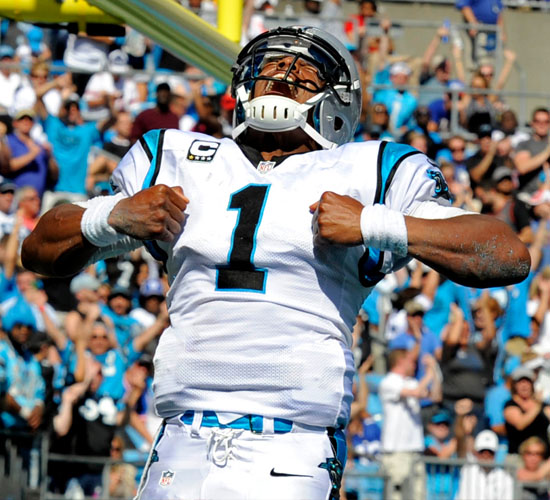 Ickey Woods loves Cam Newton's touchdown celebrations