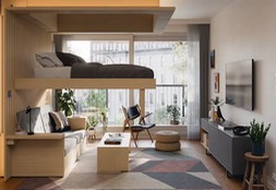 See the Stylish, Space-Saving Furniture That Magically Rearranges Itself