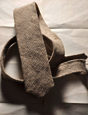 UrbanDaddy - Burlap Necktie from Nikolai Rose