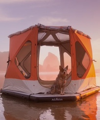 This New Tent Floats on Water