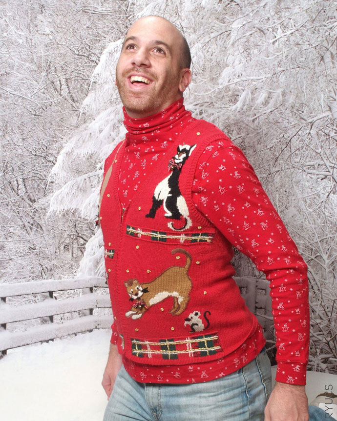 Gay on sale reindeer sweater