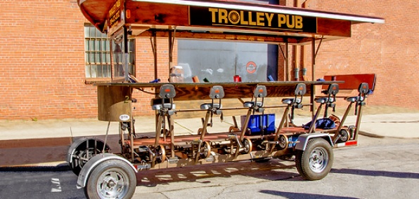 bicycle trolley bar