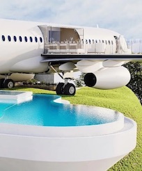 This 737 Jet Is Now a Luxe Bali Hotel