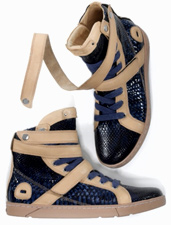 Sapphire Python Sneakers