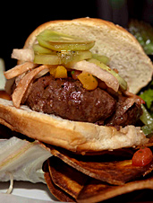 UD - Kangaroo Burger at Tee Off Bar & Grill