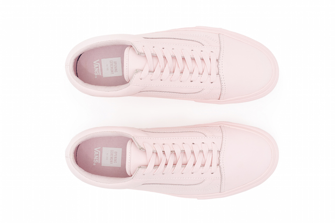 all light pink vans