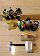 UD - Meat Maki Rolls at Kushi