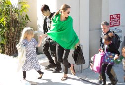 Tabloid Flash Fiction: Angelina Jolie and the Kids Leave Target Because They Don't Sell Hot Dogs