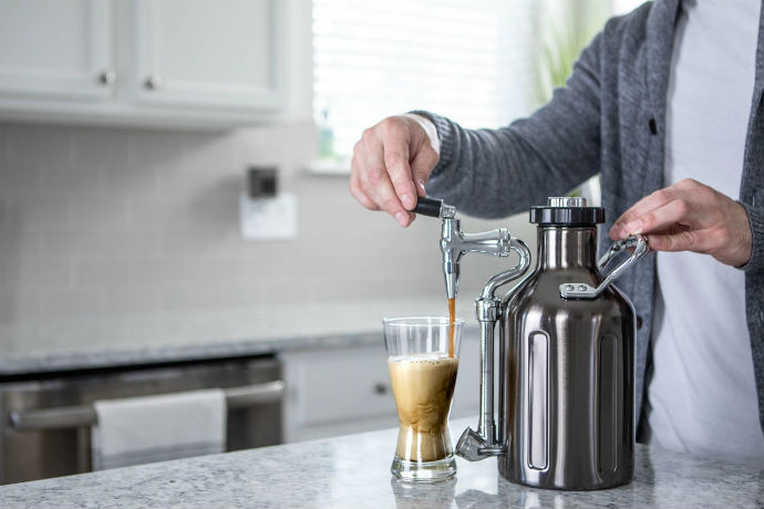 The uKeg Nitro Keeps Cold Brew Coffee Fresh for Weeks