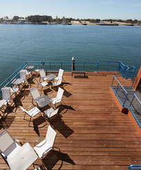 Across the Bay and Right on the Water: This