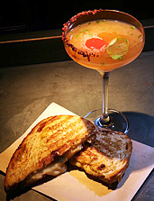 Grilled Cheese Martini Cocktail Recipe Video - Thrillist