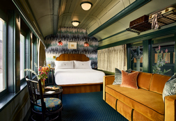 Your Suite Is Ready In a Restored Pullman Train Car