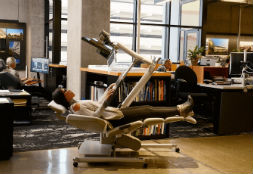A New Horizontal Desk for Lying Down on the Job