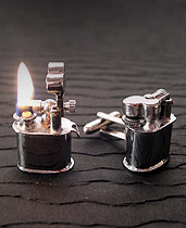 UD - Vintage Lighter Cufflinks