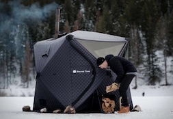 A Portable Wood-Burning Sauna You Can Take Anywhere