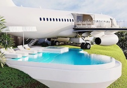 This 737 Jet Is Now a Luxe Bali Hotel