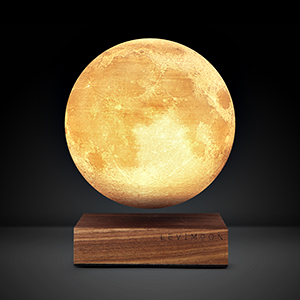The World's First Levitating Moon Lamp