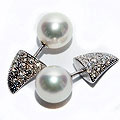 Pearl Earrings from Forty Five Ten