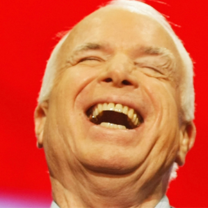 John McCain Is Having a Laugh