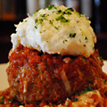 Chicago's Biggest Meatball at Socca