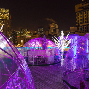 Congrats on Being Able to Drink Hot Toddies in an Igloo on a Rooftop
