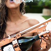 Your Very Own Champagne Gun