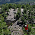 Zipping Off a Canyon Edge