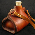 A Leather Flask