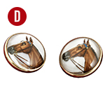A Tiny Pair of Horses for Your Wrists