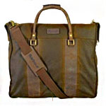 This Suit-Sheltering Barbour Bag
