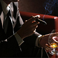 Suits + Cigars + Cocktails = This