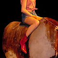 Riding a Mechanical Bull at NightLife
